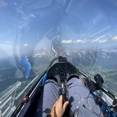 Flugwegposition um 12:40:32: Aufgenommen in der Nähe von Schladming, Österreich in 2826 Meter